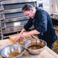 Albert Adria “I haven’t worked in pastry in eight years,” chef Adria confessed while planning the saskatoon dish. No matter. Over 6000 people visit restaurants in the elBarri group Albert runs with his brother Ferran. Yes, that Ferran.