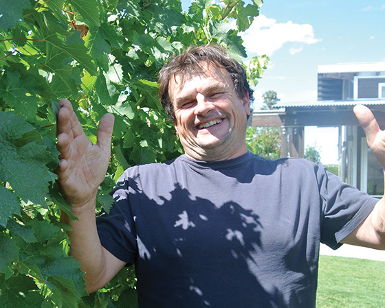 Culmina winemaker Pascal Madevon