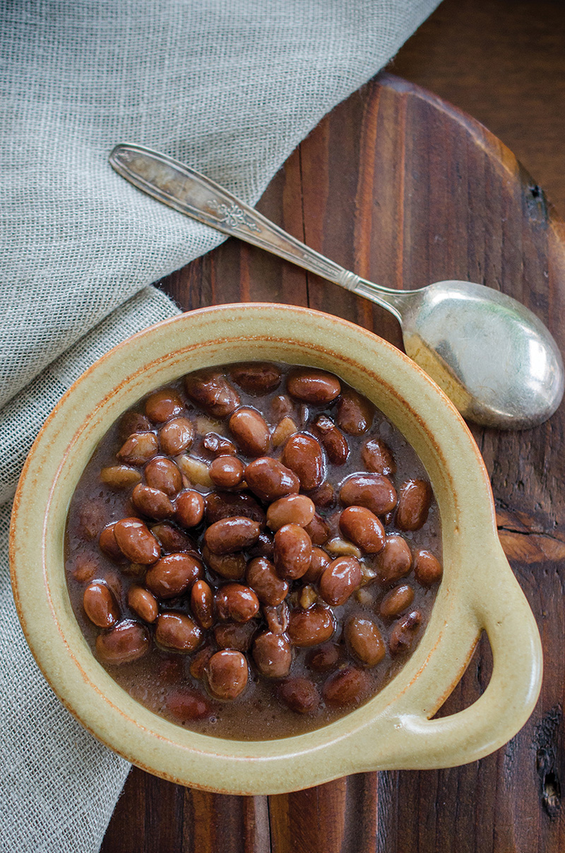Mexican Brothy Beans and Refried Beans