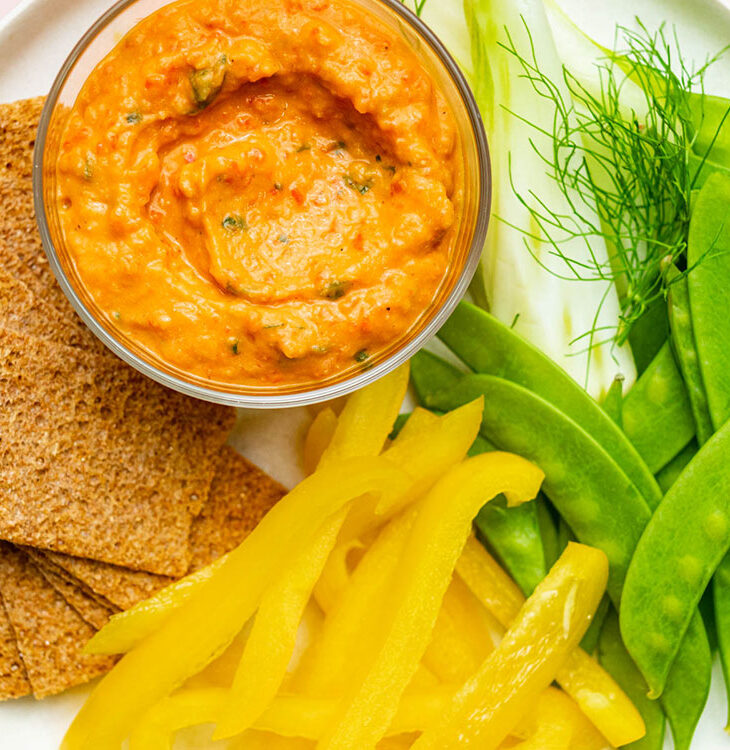 Recipe of the week: Chef Davina Moraiko’s Roasted Pepper and Hemp Dip