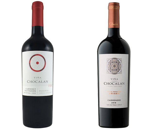 Viña Chocalán cab sauv and carmenere