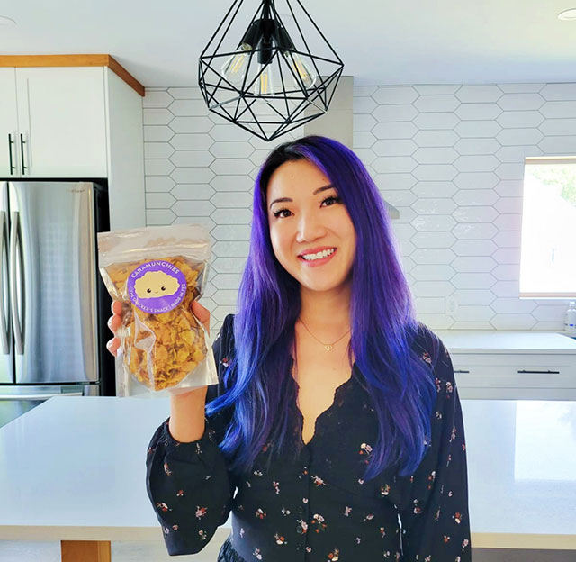 Alysia Lok with Caramunchies