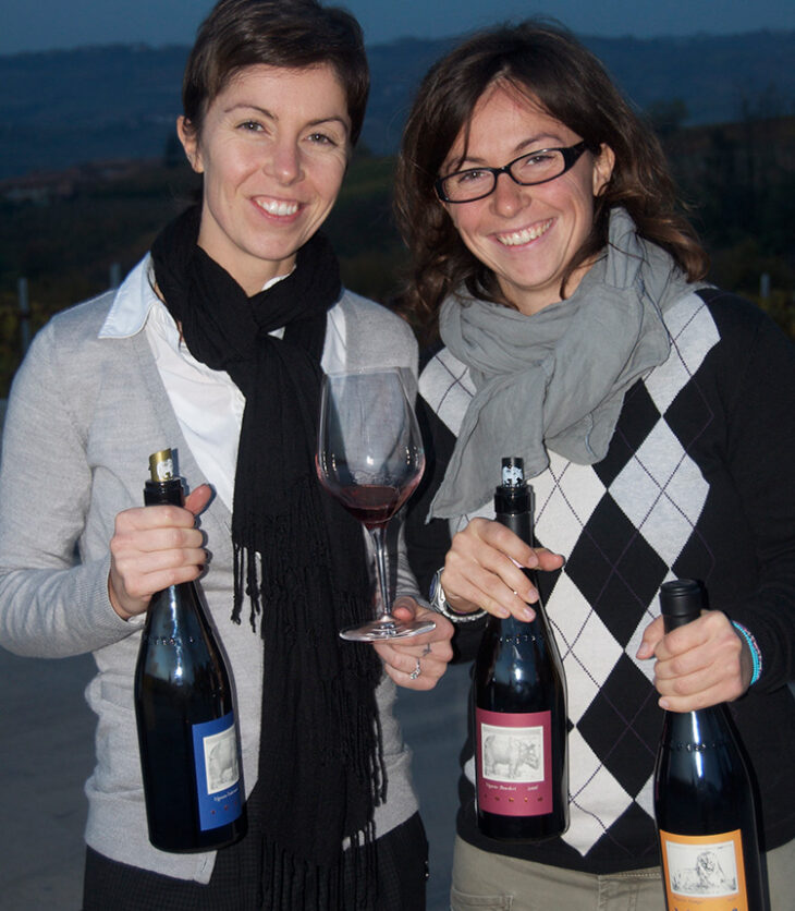 Eleonora and Manuela Rivetti of La Spinetta