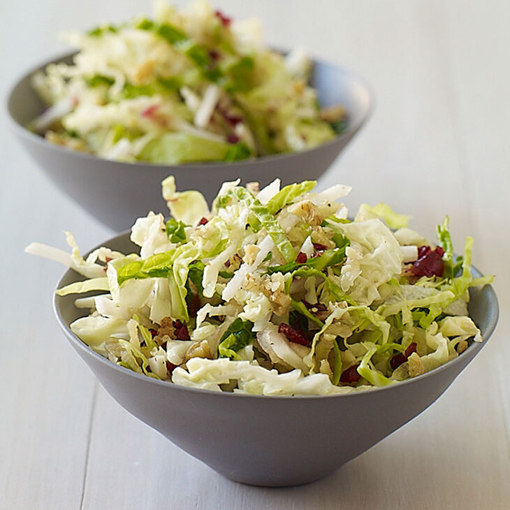 turkey schnitzel with autumn slaw