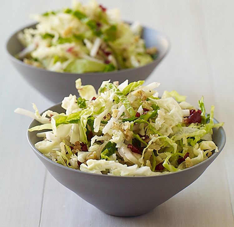 turkey schnitzel with autumn slaw