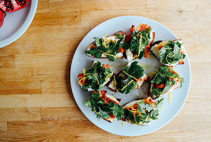 riccota crostini recipe