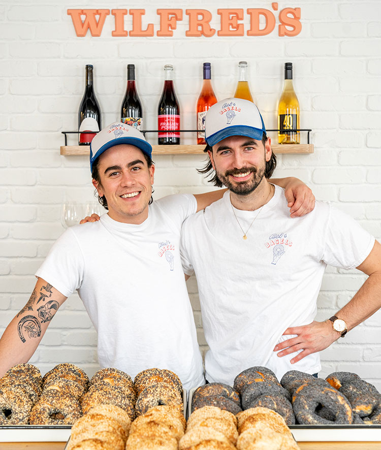 Beb’s Bagels at Wilfred’s 