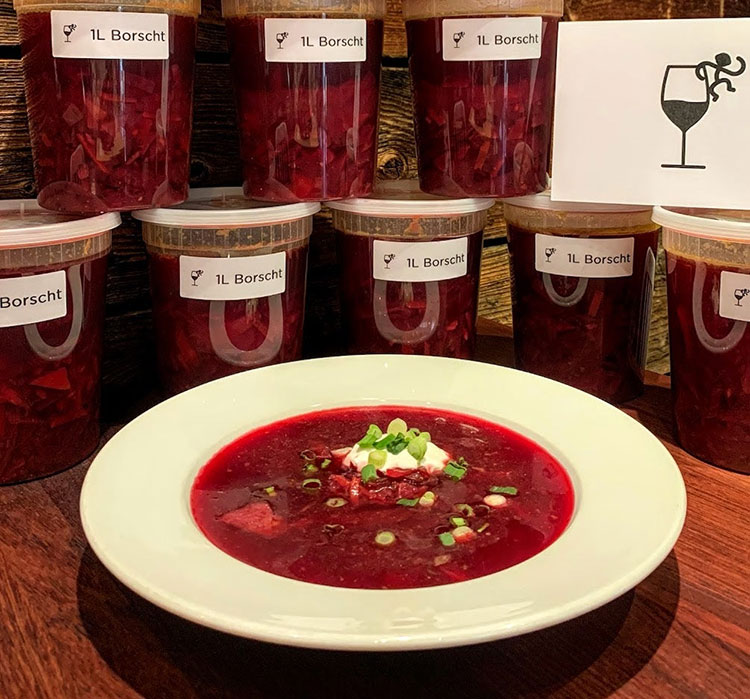 Glass Monkey Borscht