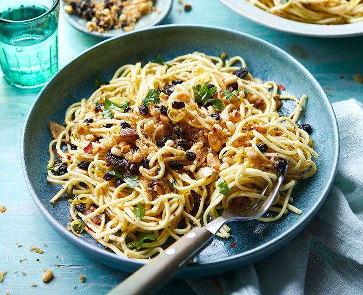 Daniel Costa’s Spaghetti with Anchovy and Pangrattato