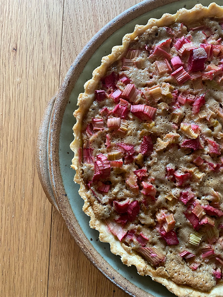 Recipe of the week Awn Kitchen’s Rhubarb Tart