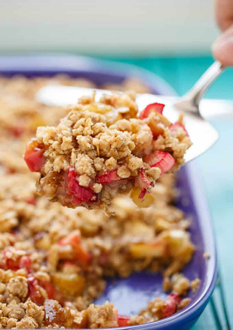 Rhubarb Betty