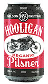 Nelson Hooligan Organic Pilsner