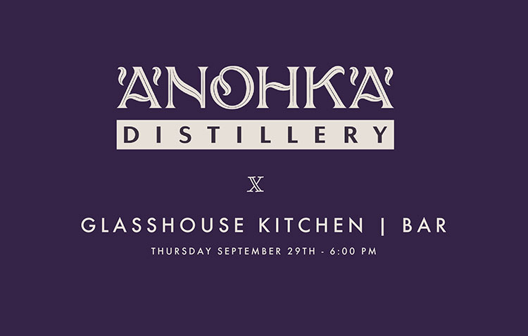 Glasshouse Kitchen + Anohka Gin = Delicious