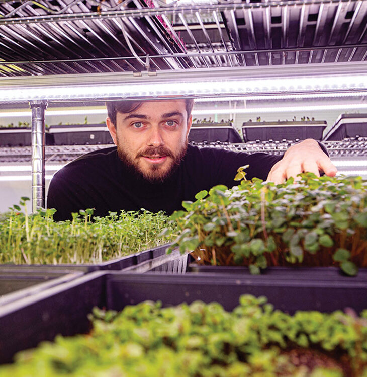 From a Masters in Forestry to a business in microgreens, Riccardo Baldini found a way to follow his heart and ambition in the face of something that would derail most people.