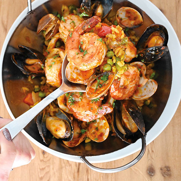 Tomato Top100: Sabor’s Seafood Paella