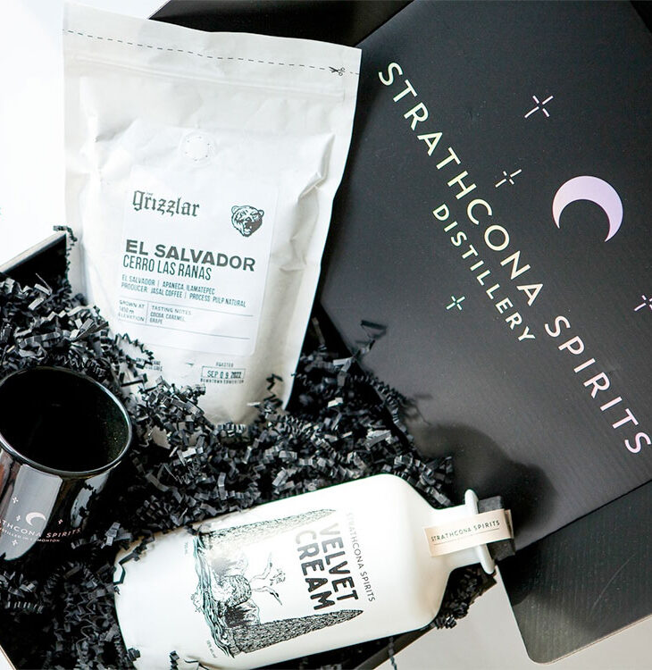 Christmas Morning Necessities #2 : Strathcona Spirits Coffee and Cream Box