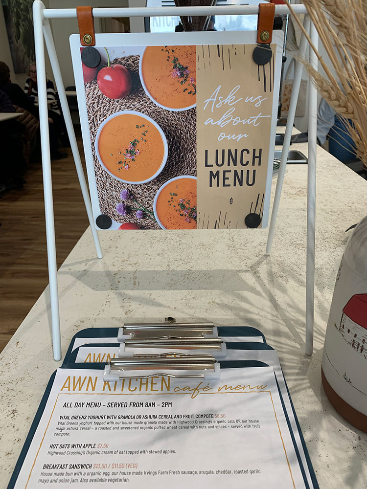 New Year, New Menu at Awn