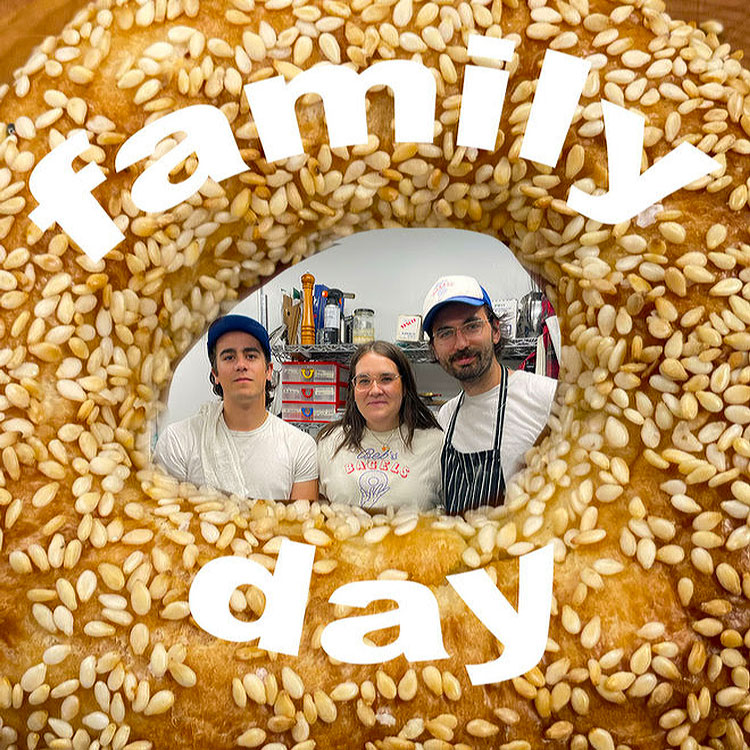 Family Day Bagels!