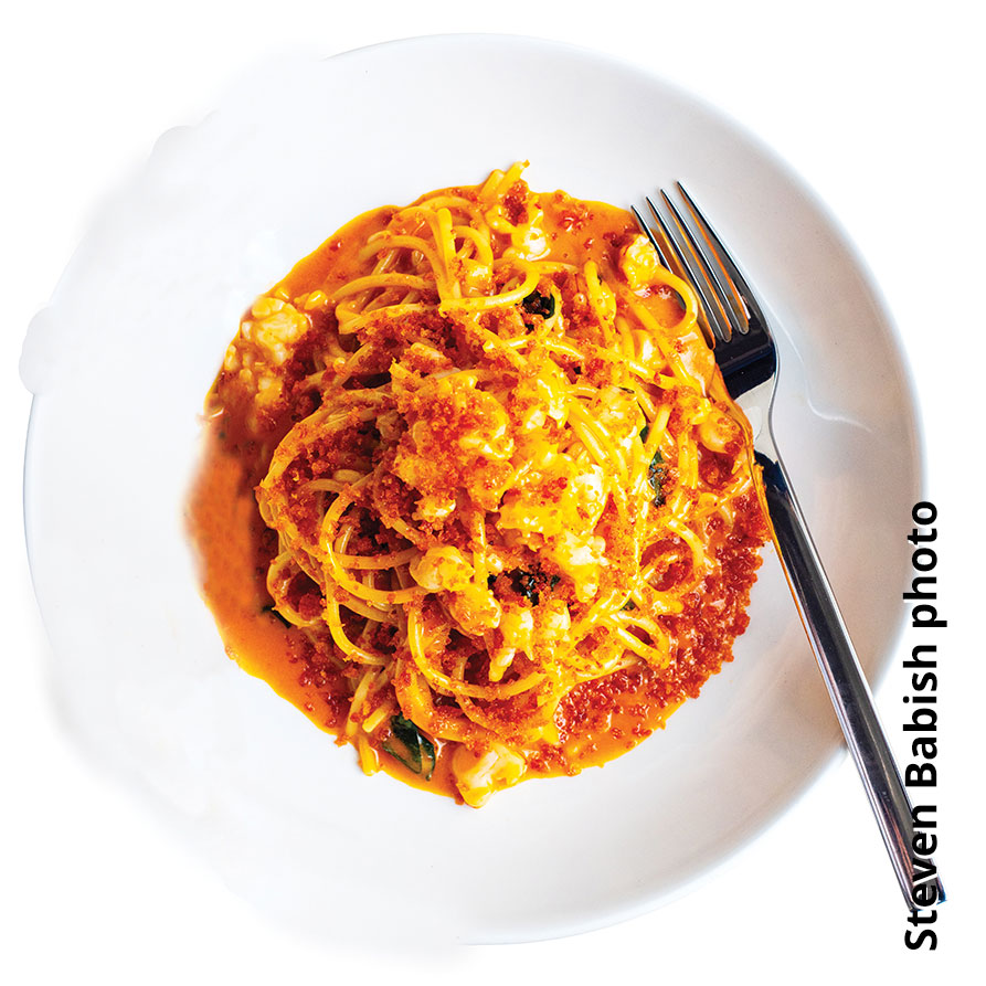 Tomato Top100: Uccellino’s Spaghetti with Wild Shrimp