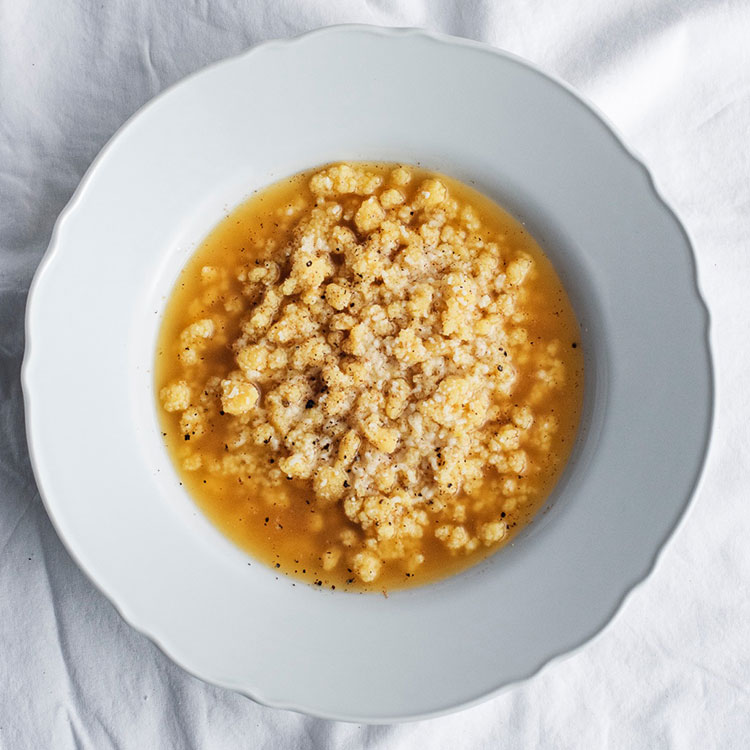 Recipe of the Week Grattini in Brodo The Tomato