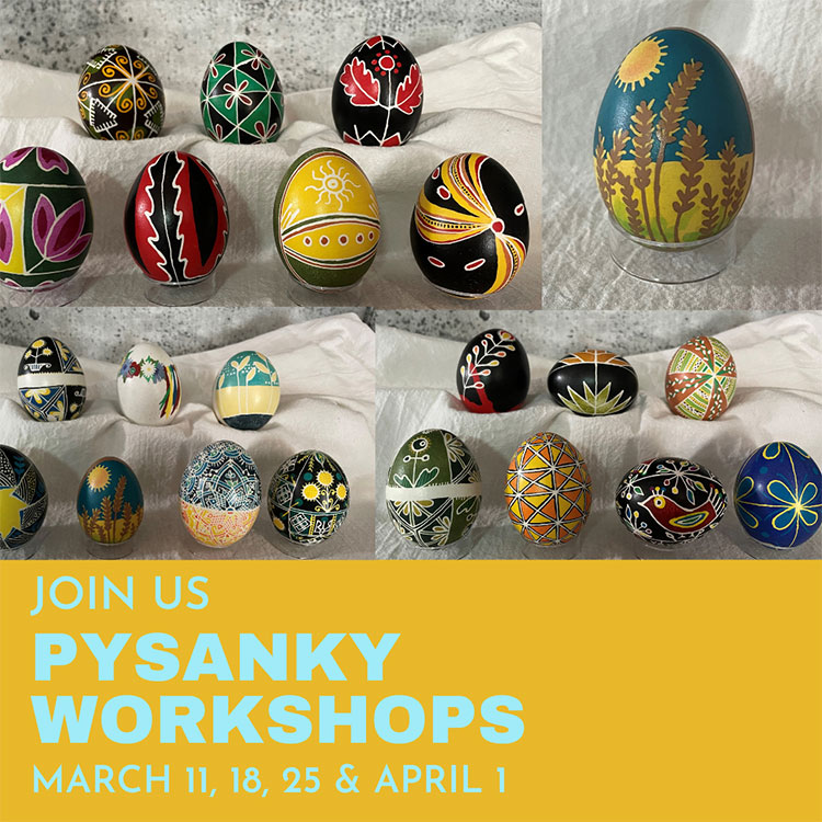 make pysanky and support ukraine at the gathering place