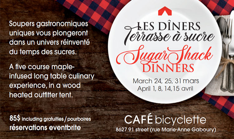 Don’t Miss the Sugar Shack at Café Bicyclette 