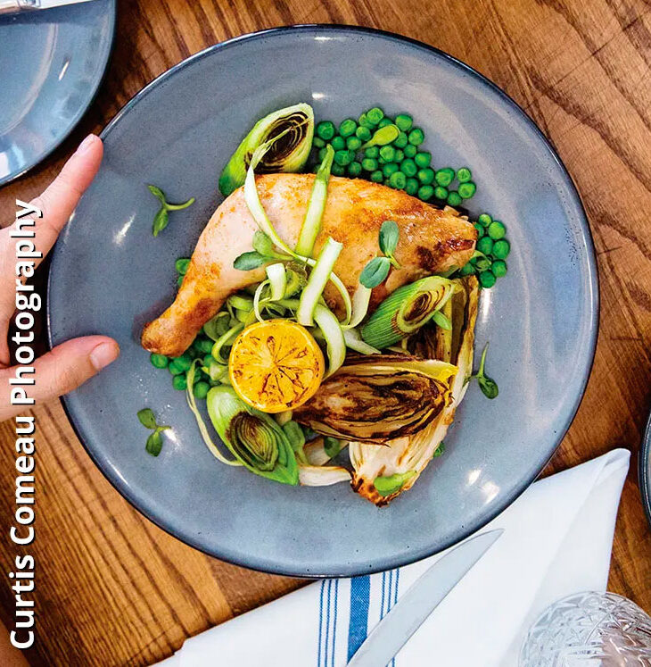 Recipe of the Week: chef Tony Le’s roast chicken and asparagus