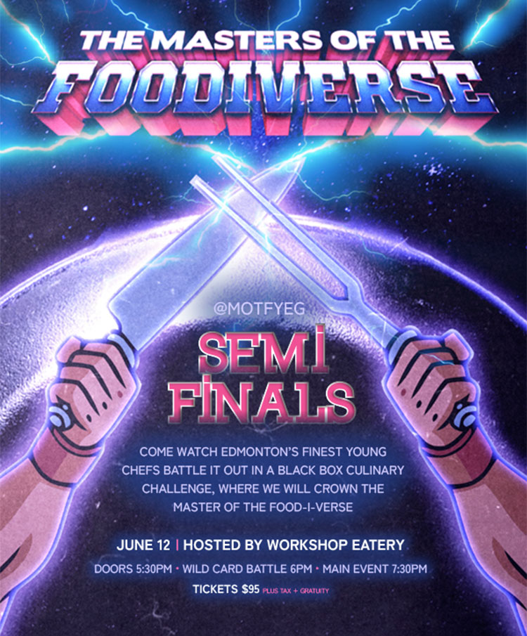 Master of the foodiverse Semi-final at Workshop Eatery  