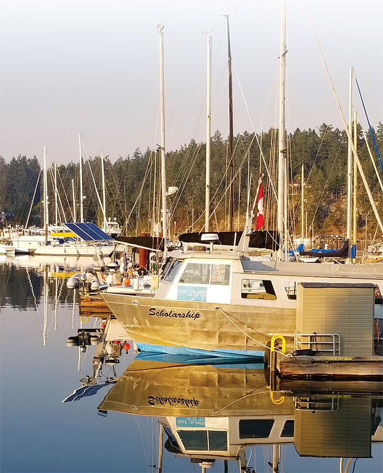 The Scholarship brings students from other Gulf Islands to high school on Salt Spring.