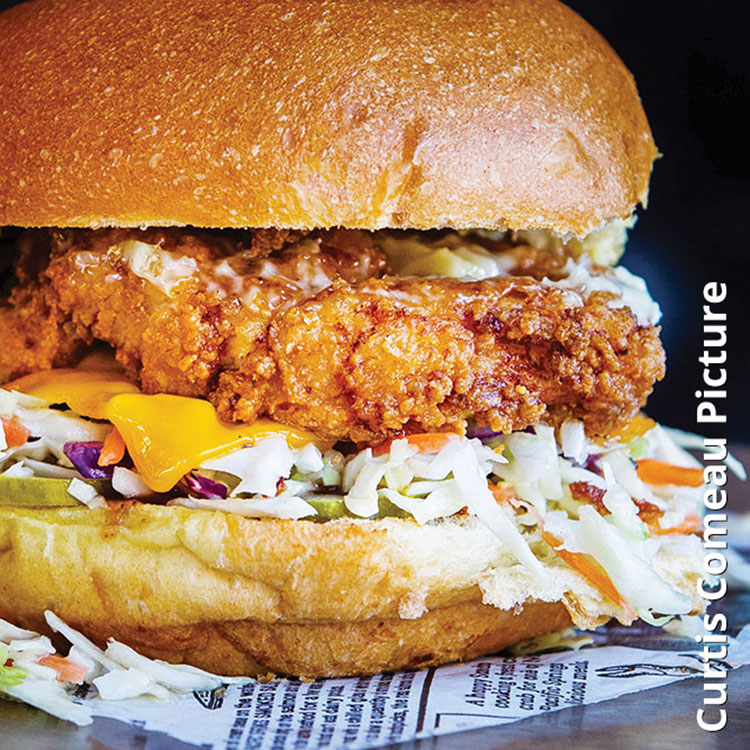 Tomato Top100: Central Social Hall’s Honey Fried Chicken Sandwich 