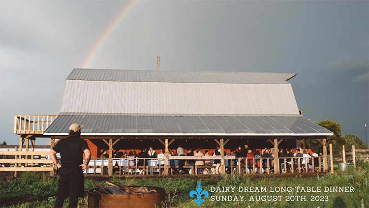 Alberta Open Farm Days Dairy Dream Dinner at the Old Red Barn