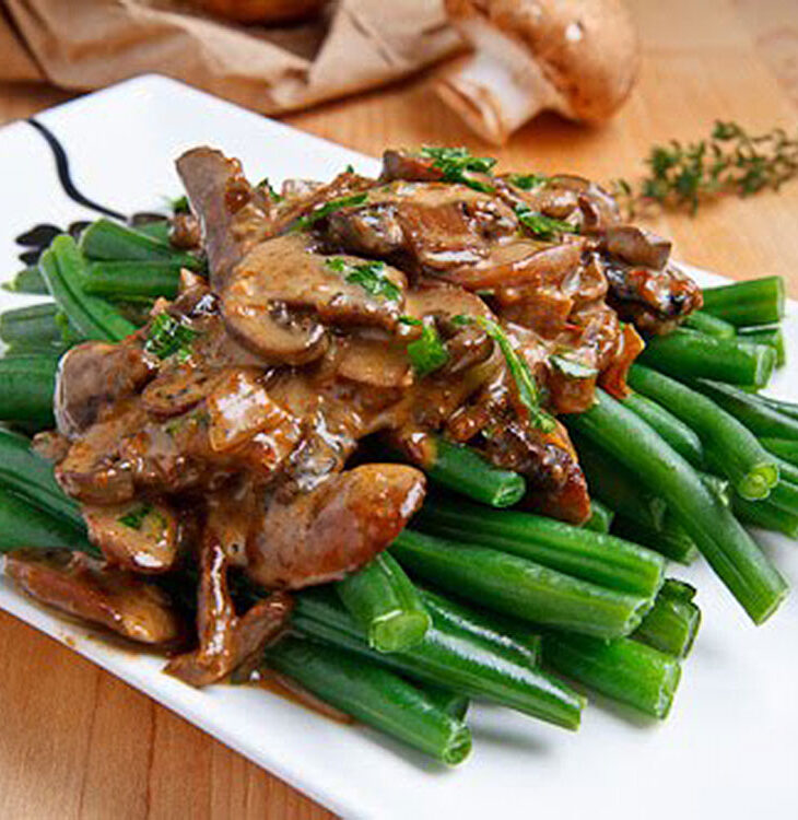 Recipe of the week: Brad’s Green Beans with Wild Mushroom Sauce