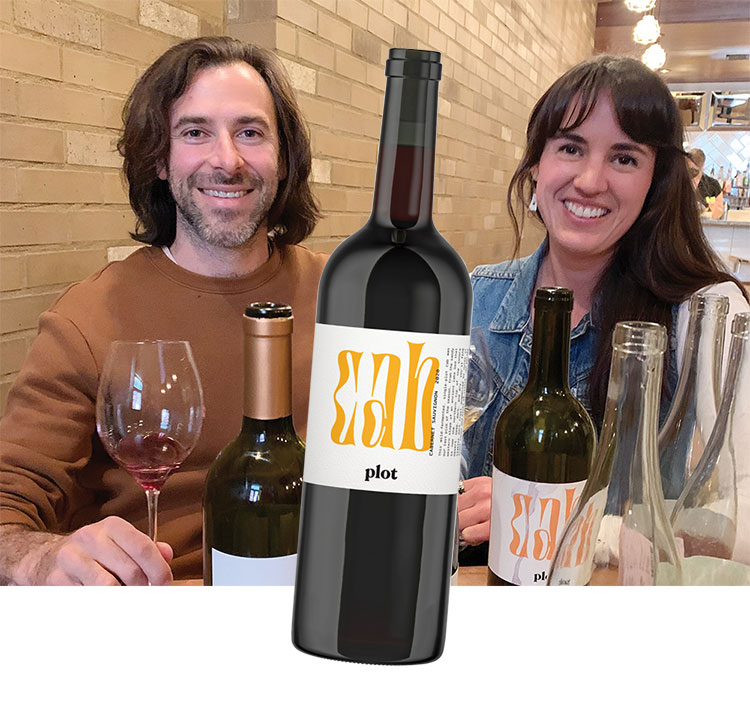 Adam Kereliuk and Jayme Donohoe, Plot Winery.