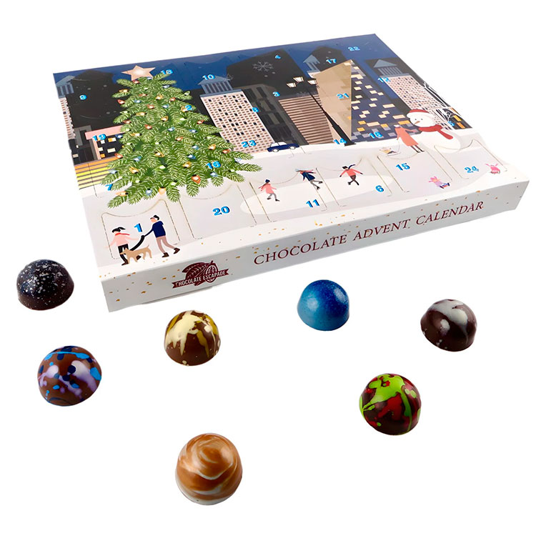 Chocolate Escapade calendar