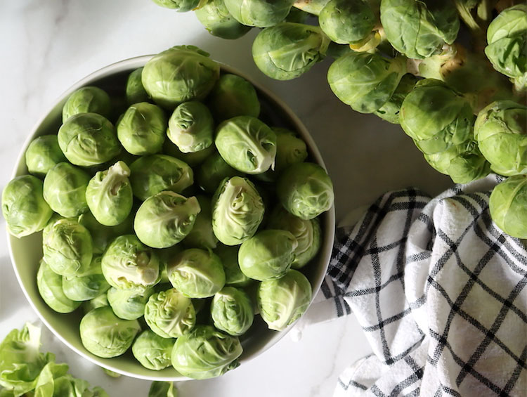 Recipe of the Week: Chef Downey’s Brussels Sprouts with Pickled Onions and Blue Cheese