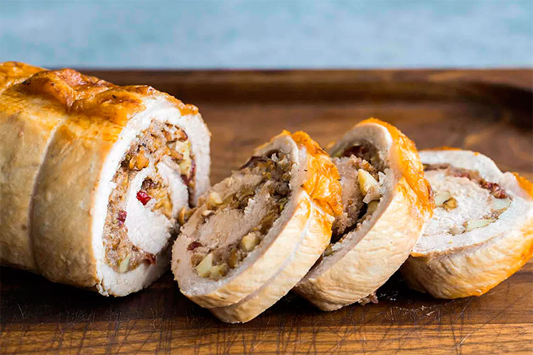 Recipe of the week: chef Doreen Prie's savoury stuffed pork tenderloin