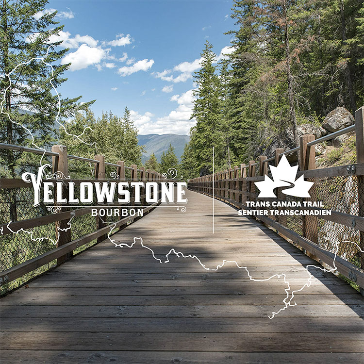 Yellowstone Bourbon Donates to Trans Canada Trail 