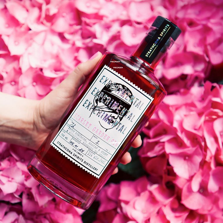 Limited Offer: Strathcona Spirits Scarlet Garden Gin 