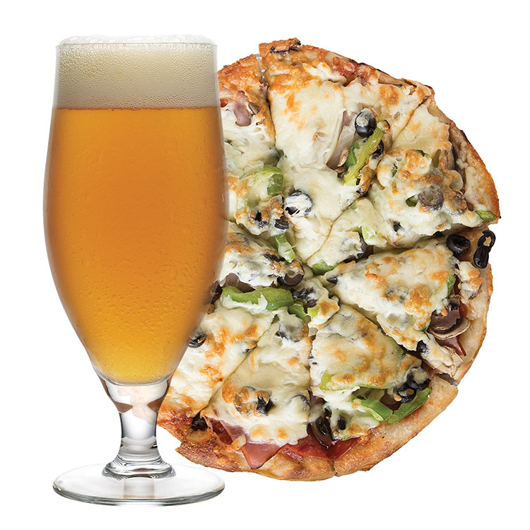 Pizza and Beer