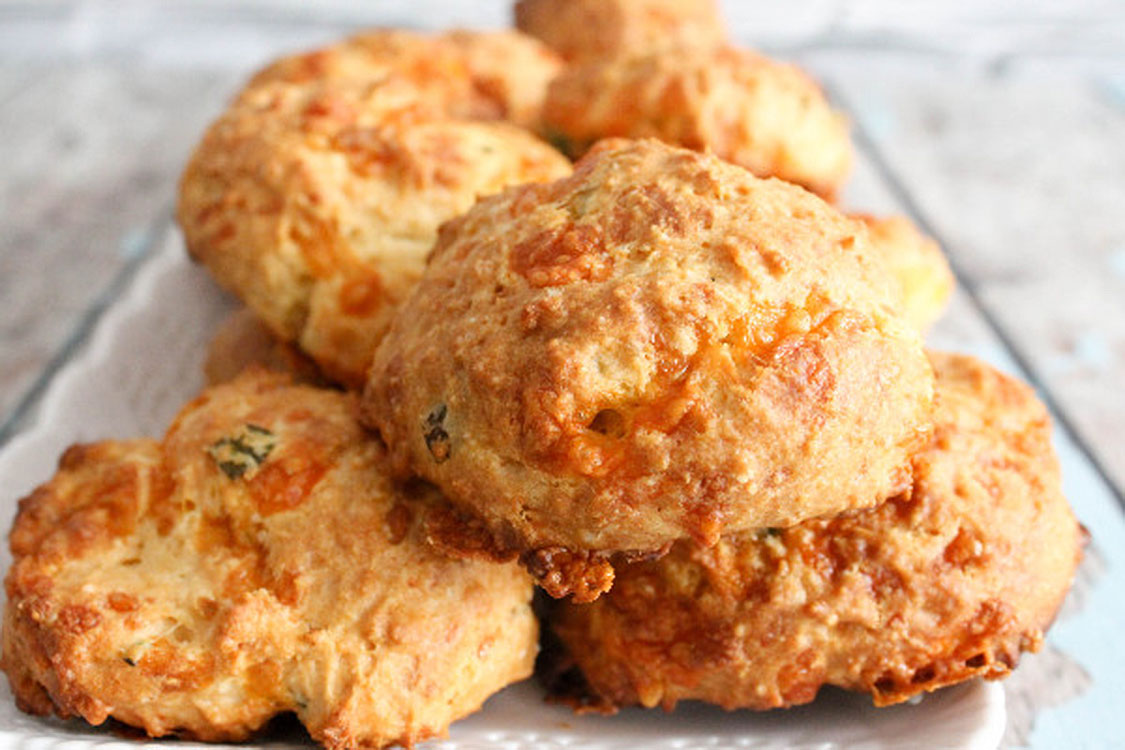 Recipe of the Week: Scallion Cheddar Biscuits 