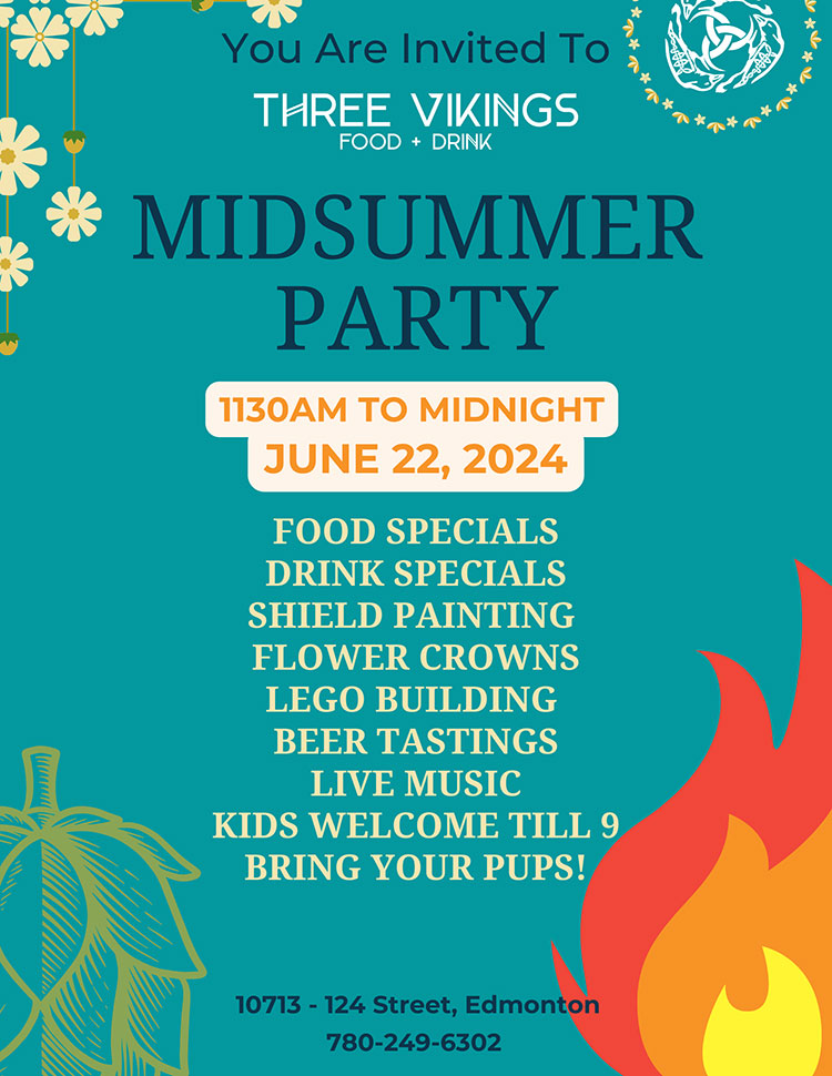 Midsummer Party at 3 Viking