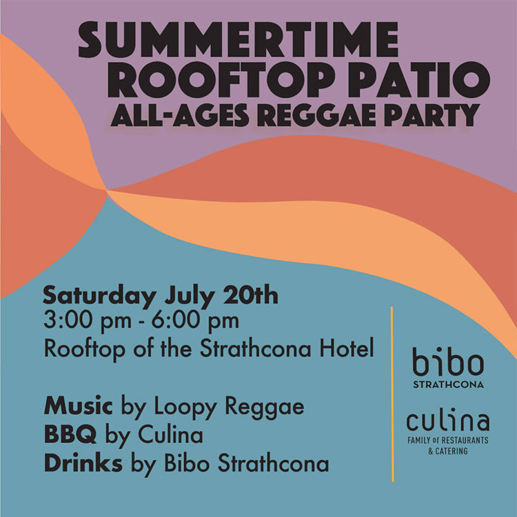 Get Ready to Groove on the Bibo rooftop this Saturday!