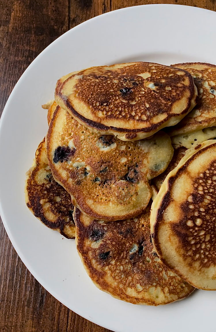 Recipe of the Week: Blueberry Cornmeal Pancakes