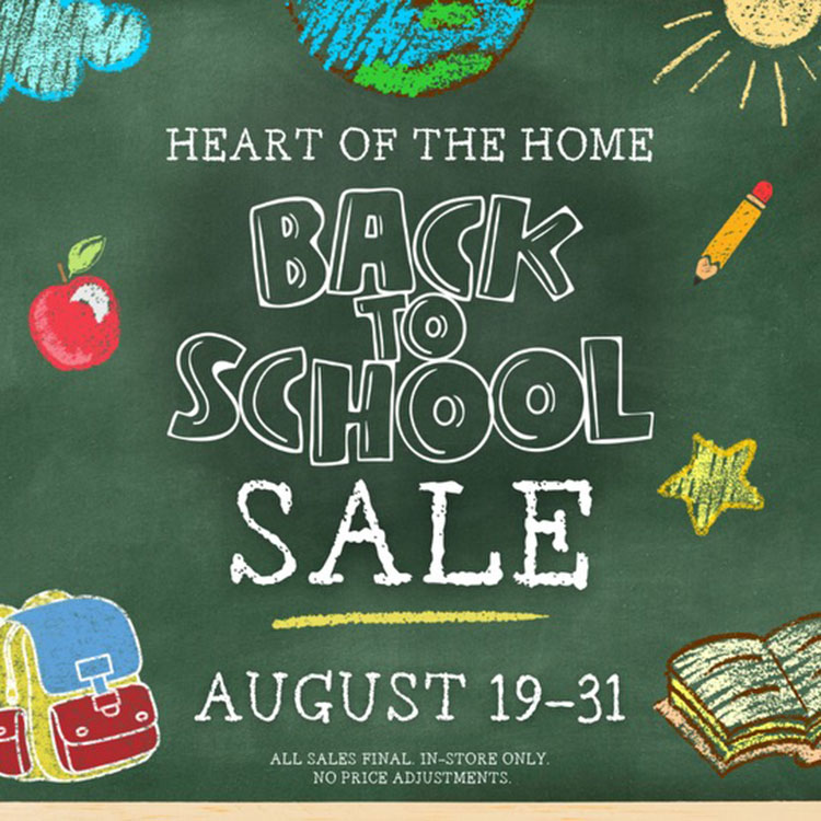 Back to School (already!) at Heart of the Home 