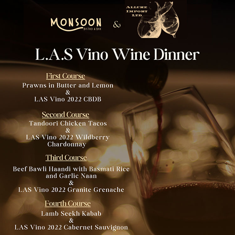 L.A.S. Dinner at Monsoon 