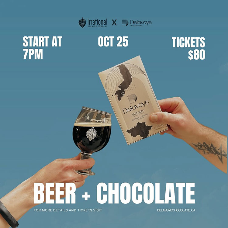 Beer + Chocolate? Yes!