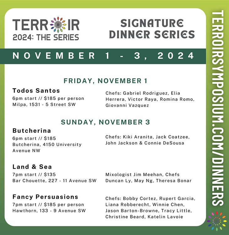 Fantastic Dinners at Terroir