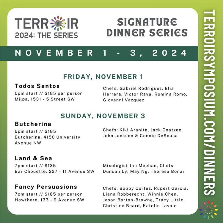 Fantastic Dinners at Terroir