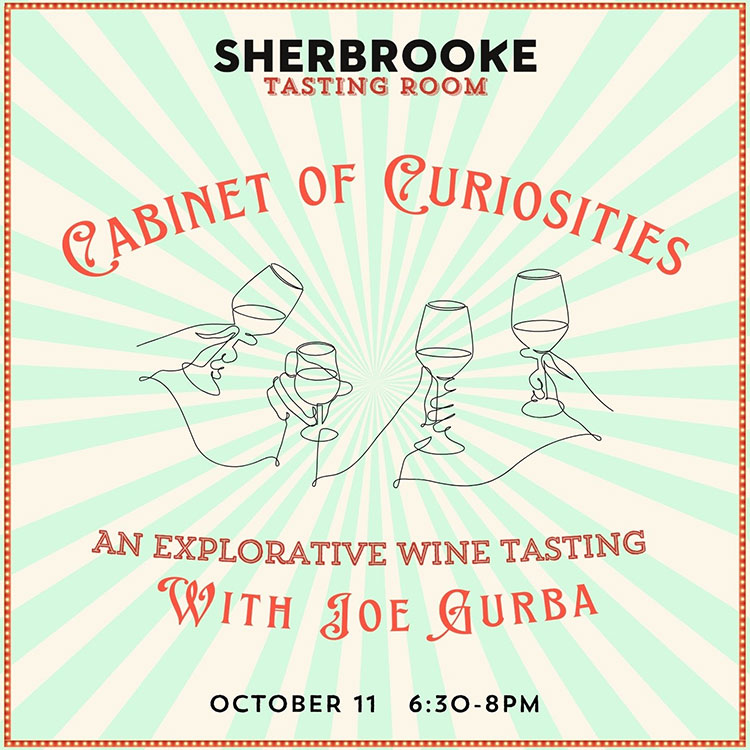 Taste the Cabinet of Curiosities at Sherbrooke