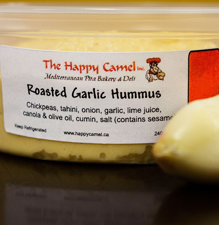 Tomato Top100: Happy Camel’s Roasted Garlic Hummus